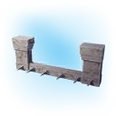 Aquilonian Crenelated Wall