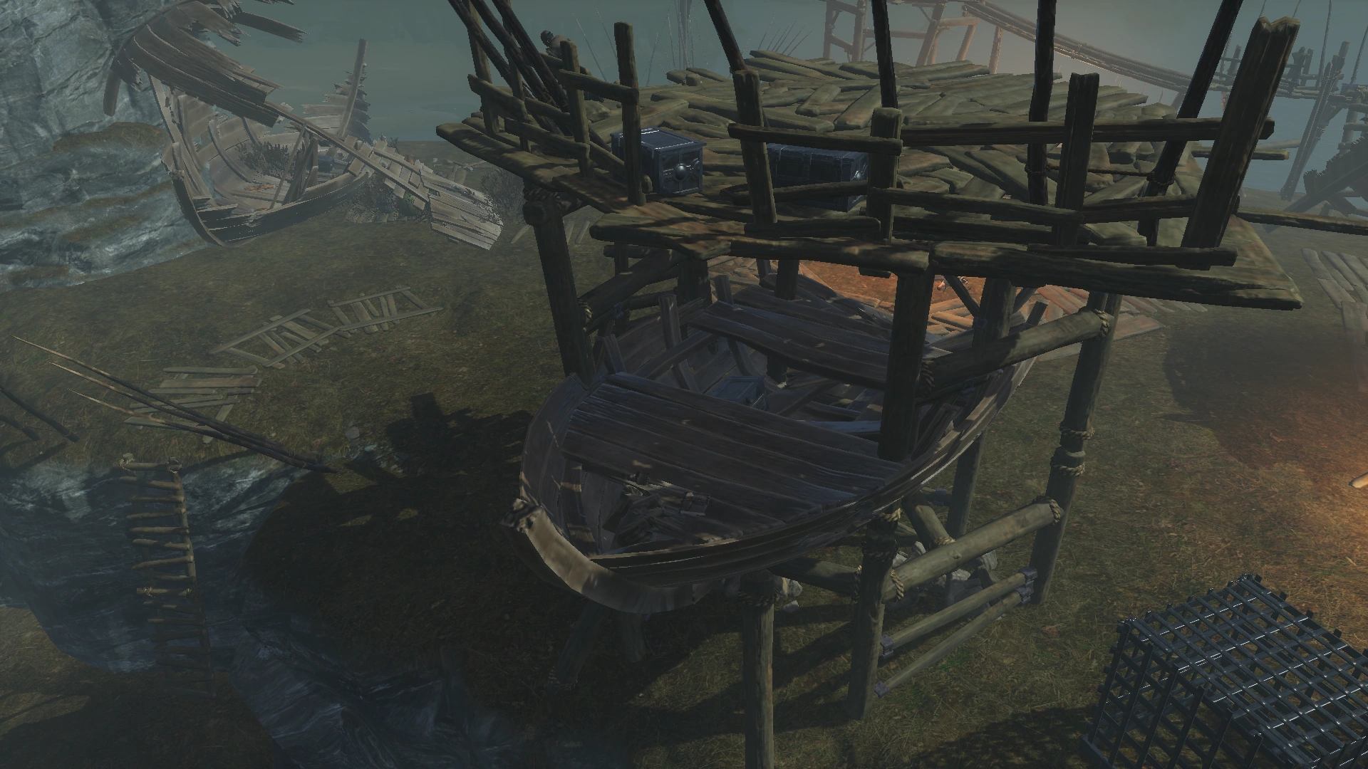 Entry at Salvage Point
